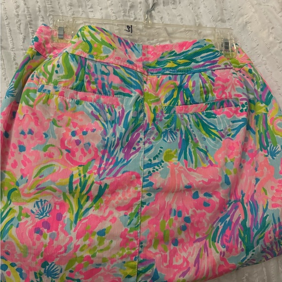 Lily Pulitzer Niki Skirt Multi Fan Sea Print - 2 - Picture 5 of 6